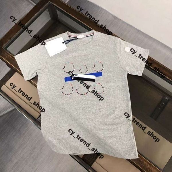 Moncleir Shirt Designer Shirt Herren T -Shirt Street lässig T -Shirt Männer Polo Shirt Lose Hemd Frauen Sommer Luxus T -Shirts Drucktife Tees Kurzarm Maya Tshirt 399