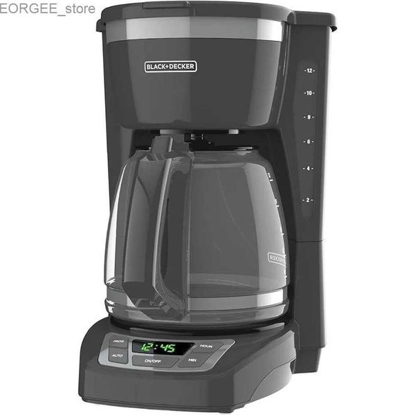 Caffetterie Black+Decker 12-Cup* Coffeemaker programmabile Grigio Y240403