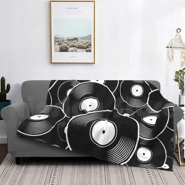 Coperte Records Blanket Fashion Custom Long Playing Music Classical Hiphop Discogs Turnable Analog