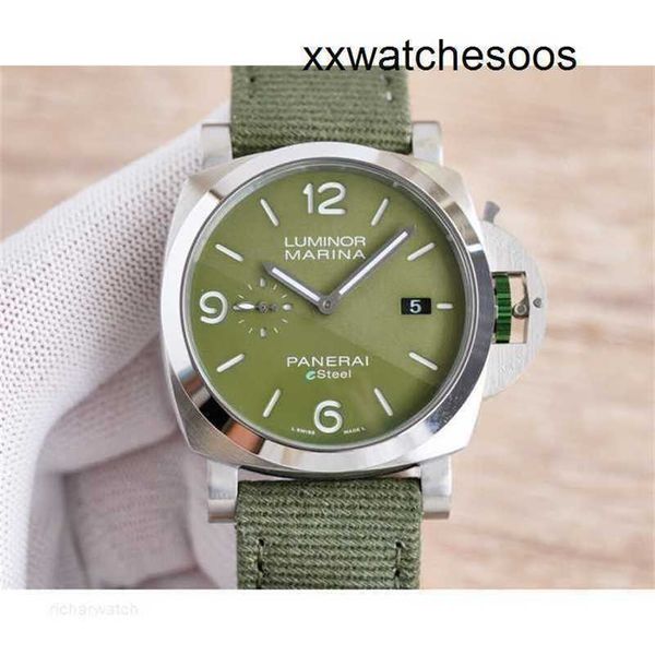 Top Clone Men Sports Watch Panerais Luminor Movimento automático submersível PAM01356 MY700 Watch OVQV