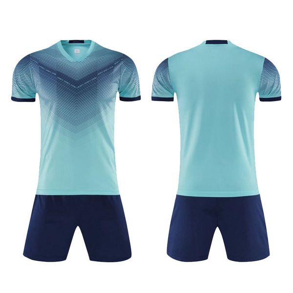 Custom Soccer Trikotuniform leeres Kurzarm -Fußballhemd Sublimated Football Shirts Sublimated Football