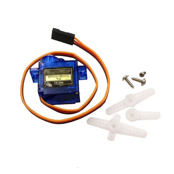 1 PCS SG90 9G MICRO Mini Servos SG90 Servo für RC 250 450 Helikoper -Flugzeugauto -Schiffsboot Roboter MG90s