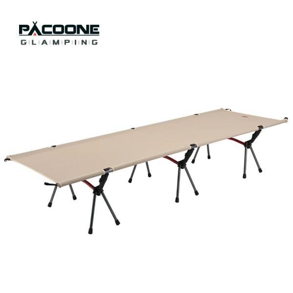 Arredamento pacoone accampamento lettino pieghevole letto da campeggio letto esterno portatile comode cune per dormire per adulti campeggio, viaggio, camper