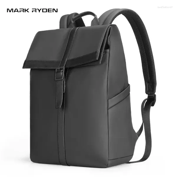 Backpack Mark Ryden Ultra Lightweight Masculino à prova d'água para uma bolsa de laptop de 15,6 polegadas masculino masculino casual rucksack