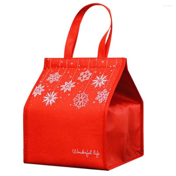 Bolsas de armazenamento Bolsa de Natal Bolsa de piquenique ao ar livre almoço isolado Camping alumínio FOIL DE ALUMA PRAIA