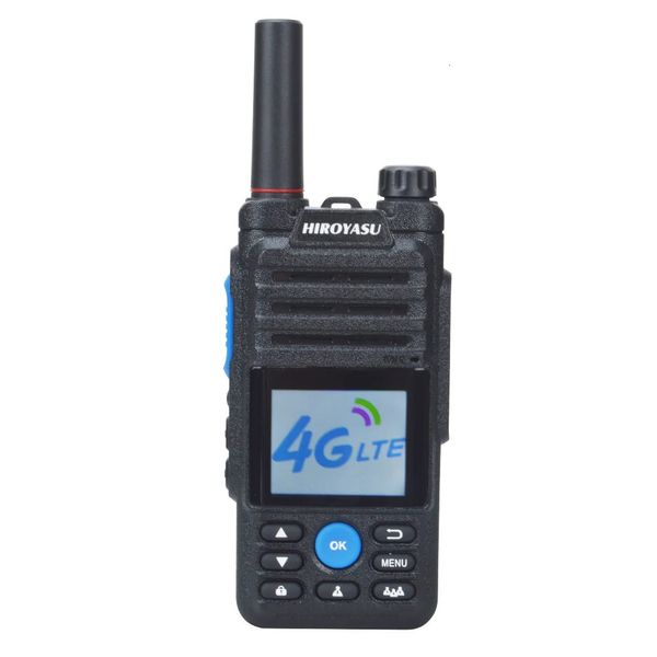 Hiroyasu 4G Zello LTE POC Walkie Talkie HIR23 Rádio de rede com Wifi Bluetooth GPS4000mAh Bateria 240326
