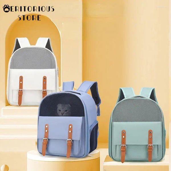 Transportadoras de gatos Backpack grande backpack Bolsa de petra