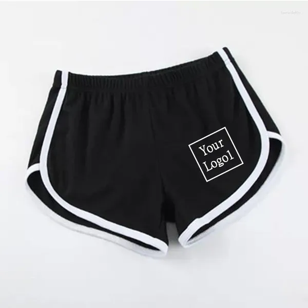 Frauen Shorts Custom Logo Frauen Strand sexy für Hosen Kurzer Plus -Size -Fitnessstudio Frauen Sommerkleidung süß