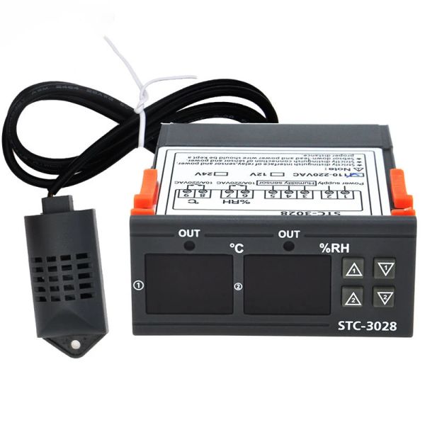 STC-3028 STC 1000 LED Termostato digitale per il controllore di temperatura dell'incubatore Termoregolatore Relay Riscaldamento Raffreddamento 12V 24V 220V