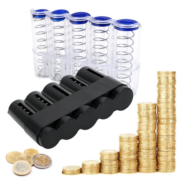 Niceyard Creative Euro Coin Holder Case Coin Dispenser Hore Moins Hore Hore Hore Horselders Holders Money Box