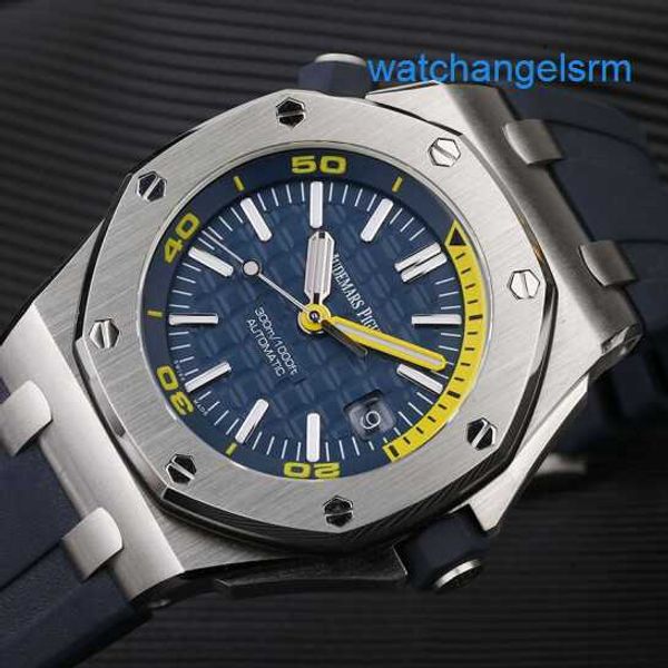 Athleisure AP Armband Uhr Watch Royal Oak Offshore -Serie Automatisch mechanischem Diving wasserdichtes Stahl Gummi -Band -Datum Display Uhren Watch Watch Set 15710st