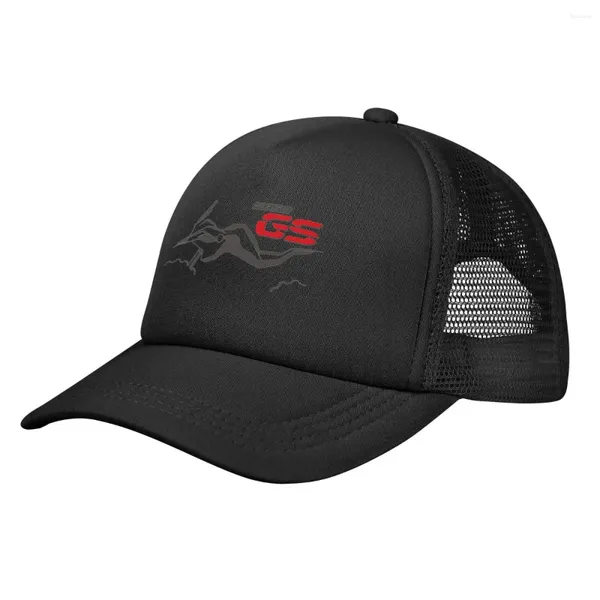 Ball Caps F850 GS 40 Yıllık Mesh Beyzbol Kapağı Yetişkin Açık Kamyoner İşçi Motosiklet Şapkaları Ayarlanabilir Snapback Dad Hat Yaz