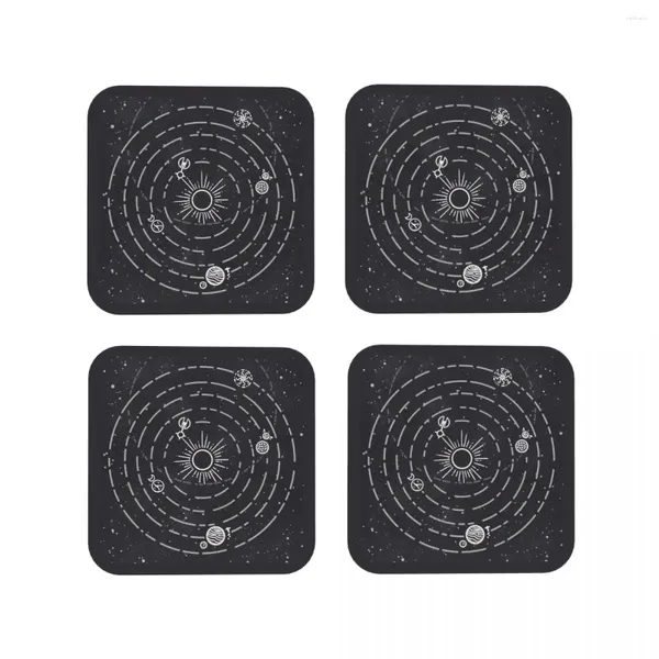 TABELA MATS DE TABELA SISTEMA DE SOLAR SOLAR EXTERIORES PLACHOUSTOS DE COZINHA PLACEMATS ISOMULADORES DE ISOMULAÇÃO DE CHAVE CUSLO PARA DE DECORAÇÃO DOUS