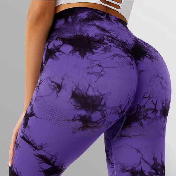 Stivali leggings senza cuciture senza cucitura solido secco con bottino ad alta vita pantalone da yoga sport abbigliamento palestra stretta spinta da donna leggings per fisse