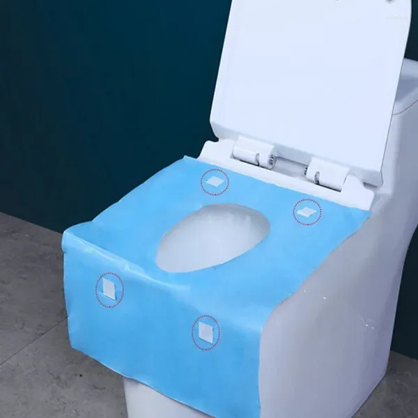 Copertine per i sedili del bagno usa e getta per la formazione vasino da viaggio da viaggio avvolto nei bagni pubblici