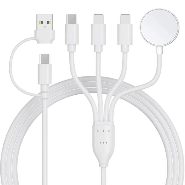 4 В 2 Apple Watch Charge Cable, Multi iPhone Watch Cable Cable - быстрое магнитное зарядное устройство Iwatch, совместимое с Apple Watch