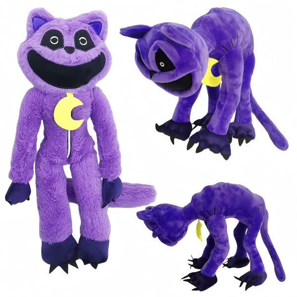 Nuovi Monster Smiling Critters Big Purple Cat Plush Toys