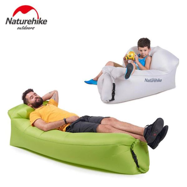 Gears Naturehike IABLE SOPLO SAGGIO DI SOFE AIR BET AIL LAZY BASSE ILTRIGHT AIR PORTATIFICA DI SOFA PER VIAGGIO SOCIE DI CAMPING OUTDOOR