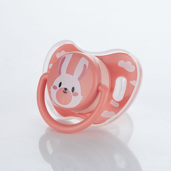 Miyocar Lovely Bunny Baby Pacifiers trazem o mamilo de reposição inclui 3 teta de silicone de tamanho diferente para menino e menina