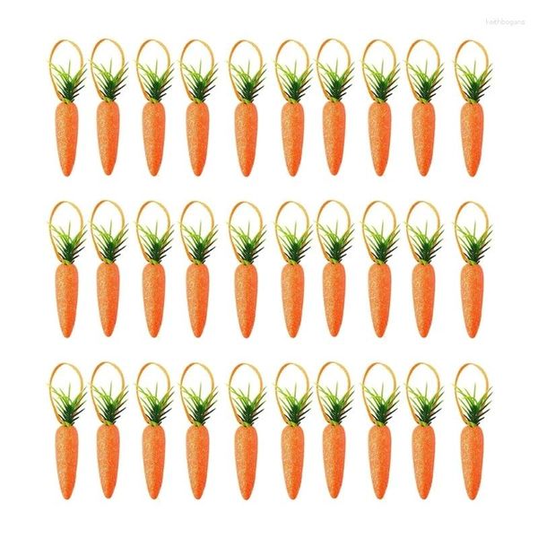 Украшение на вечеринке Пасхальное торжественное инструмент игрушки -морковки приносят дух домой и офис