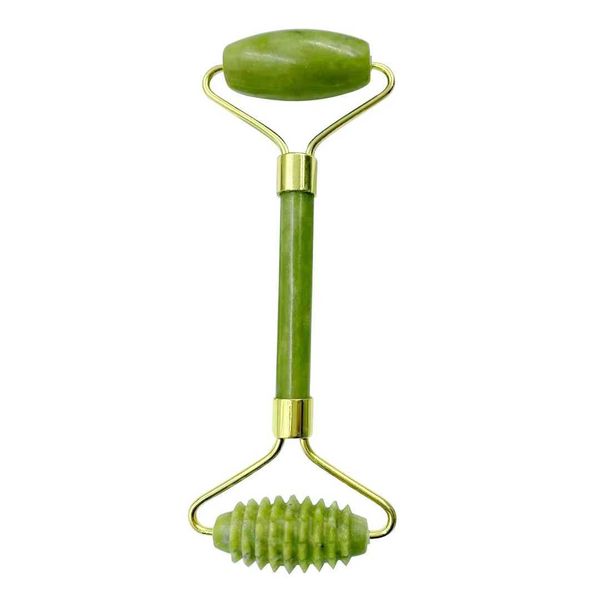 Massagesteine Steine Felsen natürliche Jade-Massage Roller Guasha Board Spa Schaber Stein Gesichts Anti-Falten-Behandlung Körper Gesichtsmassaget Gesundheitswesen 2445