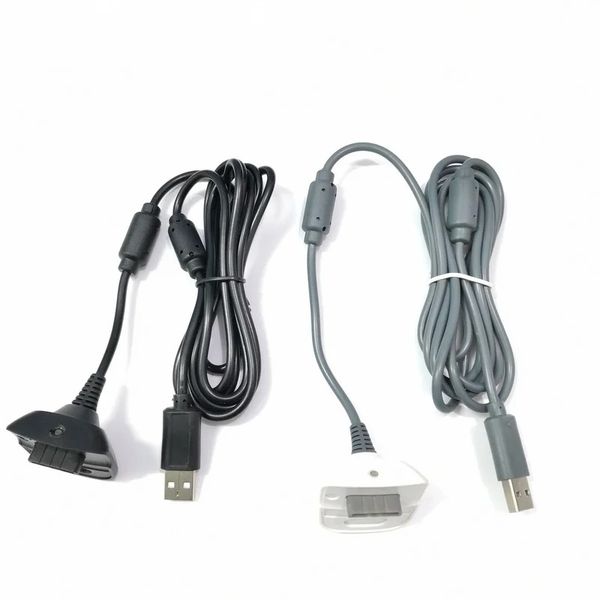 Новый контроллер геймпад зарядный проволочный кабельный шнур свинцовый зарядное устройство 1.8m Кабель для беспроводного контроллера Xbox 360 Adapterfor Xbox 360 кабельный шнур