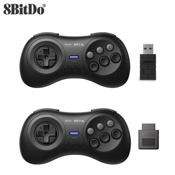 Gamepad 8Bitdo M30 2.4G Mini Gamepad per Sega Genesis Mini e Mega Drive Mini M30 2.4G Controller per Sega Genesis Sega Mega Drive