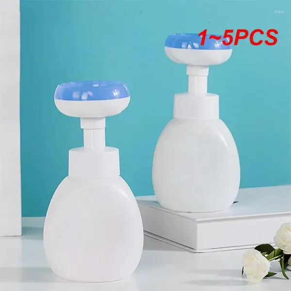 Dispenser di sapone liquido 1-5 pezzi Timbro a forma di schiuma a forma di fiore in schiuma per