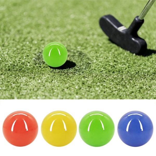 Balls Park Golf Ball Ball Solid Color Golf Balls Diâmetro de 6cm/2,36 polegadas Multicolor Opcional Park Golf Ball Clip Golf Supplies