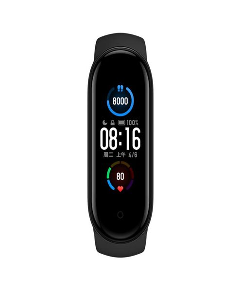 Versão global xiaomi mi banda 5 pulseira inteligente 4 cores tela de toque miband5 pulseira fitness track monitor freqüência cardíaca smartband3313526