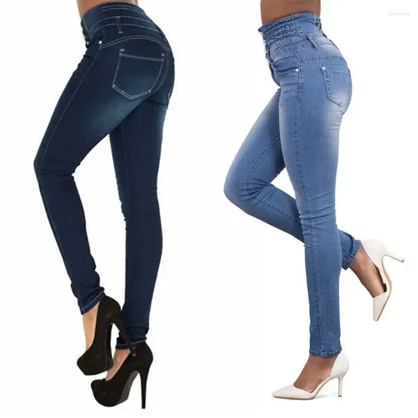 Jeans feminina marca de alta qualidade Woman Woman Jeapis Pants Top Stretch Women Women