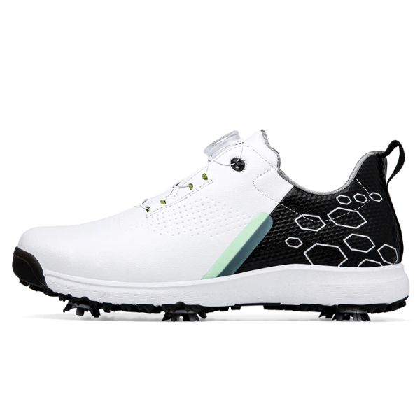 Schuhe Professional Unisex Golf Training Anti Slip Spikes Golfschuh für Mann Leder Sportschuhe Männer Schnellschnelle Golf -Sneakers Frauen