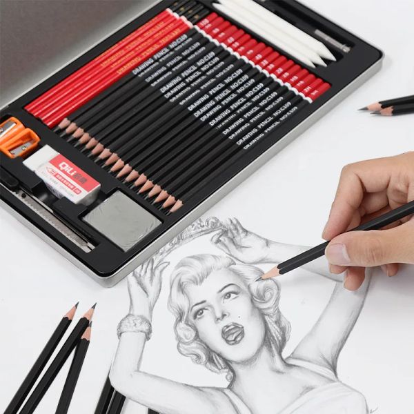 Карандаши HB Sketch Pencil Set для написания карандаша для написания карандаша для рисования 2b