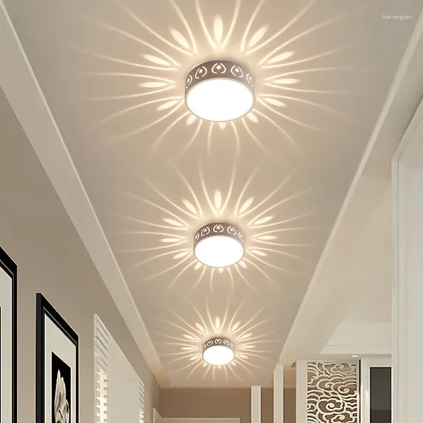 Le luci del soffitto LED moderne sono utilizzate per la superficie 3W/5W montata in corridoi e balconi