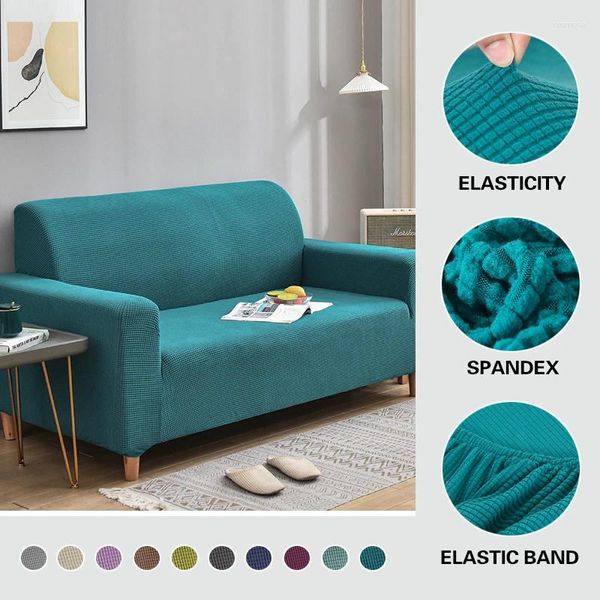 Coperture per sedie Stretch Jacquard Fabric di divano copripazione per bordo per mobili da soggio