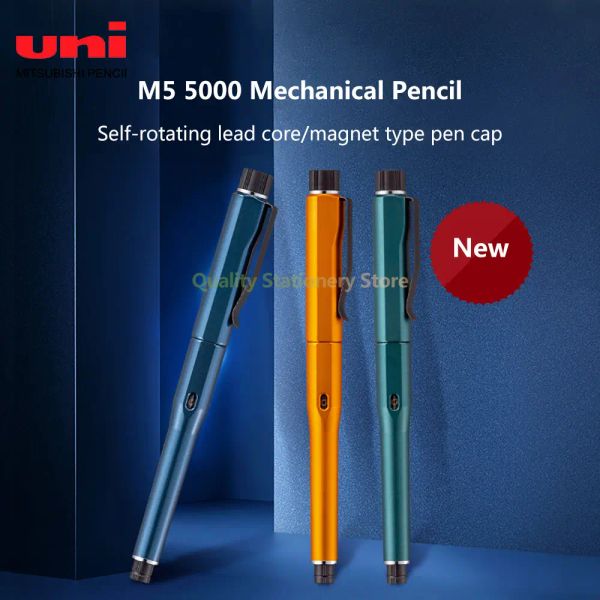 Pencils Uni Mechanical Pencil 0,5 mm Disegno avanzato Art M55000 Core Automatico Black Technology Kurutoga Dive Student Cartolery