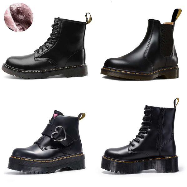 Boots 2023 Дизайнерские ботинки Martin Мужчины Женщины кроссовки Тройные черные белые классические шорт -ботиль