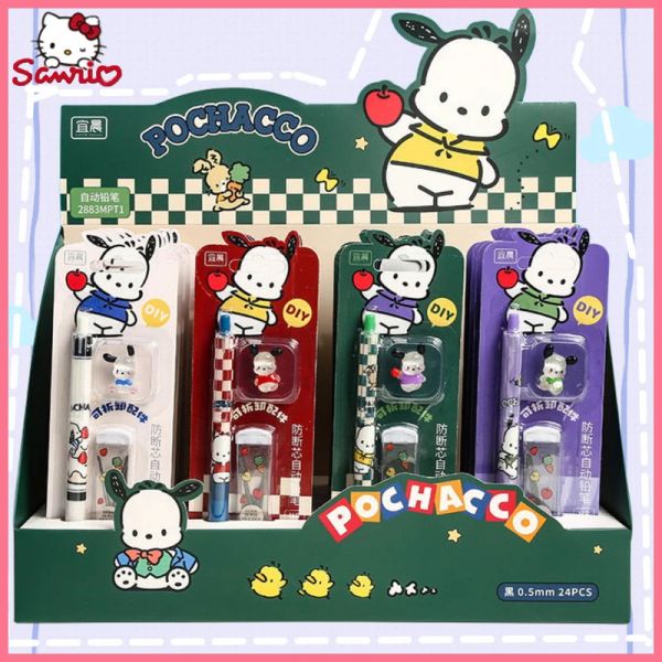 Lápis Pochacco Creative Cartoon Atividade Conjunto de lápis Diy Patch Pen High Aparência Nível de Lápis Lápis Fornecedores por atacado