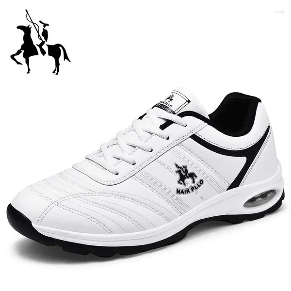 Sıradan ayakkabılar moda spor ayakkabılar hafif erkekler nefes alabilen erkek ayakkabı dantel yukarı yürüyüş ayakkabı spor koşu spor ayakkabı artı boyut