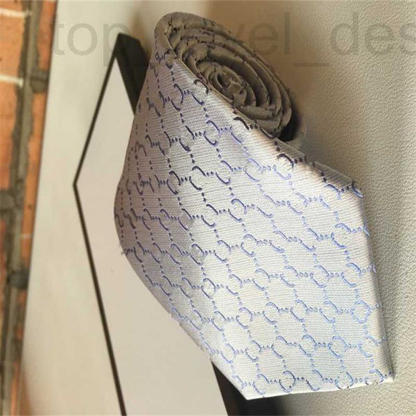 Boyun bağları tasarımcısı 22ss marka erkekler% 100 ipek jacquard klasik dokuma el yapımı kravat düğün için gündelik ve iş kravat kutusu b4tw ile
