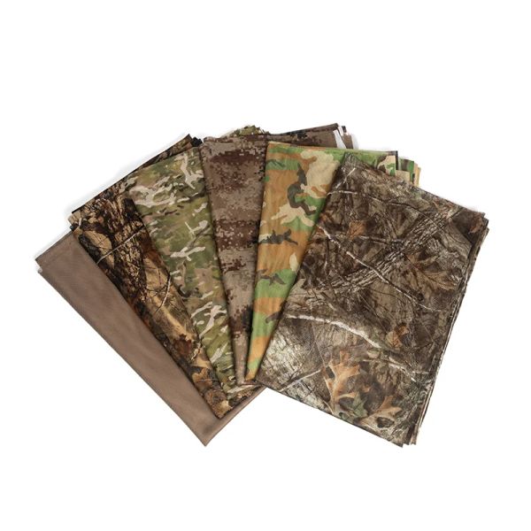 Tierheime Camouflage Net 300D 4Colour durchsuchen durch die Netting -Jalousien, die ideal für Sonnenschatten Camping schießen, Jagd nach Fahrzeugen Sonne im Freien