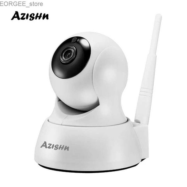 Outras câmeras CCTV HD 720p Câmera de segurança Wi-Fi IP 1MP de duas maneiras de áudio sem fio cctv Visão noturna Monitor de bebê ICSEE Mini Câmera Azishn Y240403