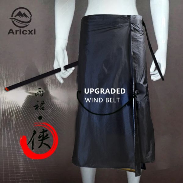 Ripari Aricxi Ultra leggero aggiornato 15D nylon rivestito in silicone ciclismo campeggio escursionismo pantaloni antipioggia gonna antipioggia impermeabile leggera