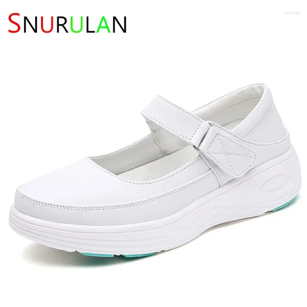 Scarpe casual vera cuscino in pelle aria cuscino da donna morbida da donna in suole traspirato bianco traspirato