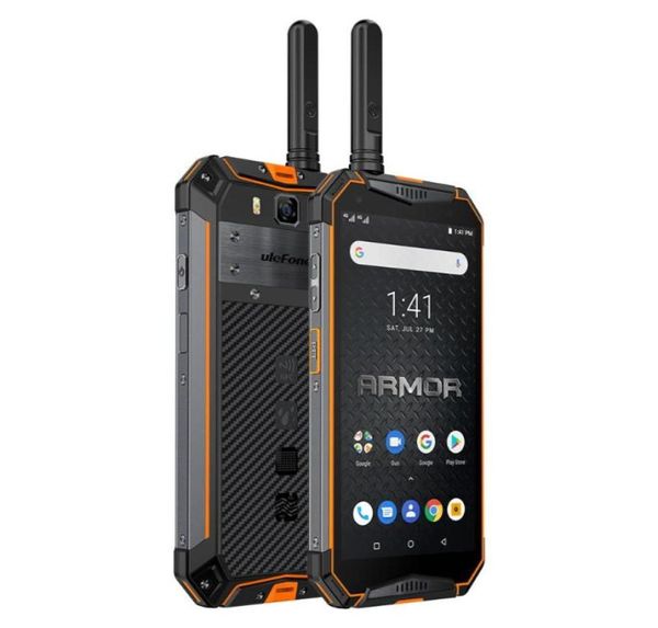 Walkie talkie ulefone armatura 3wt pwalkietalkie robusti telefono cellulare wifi android 90 6gb 64gb 10300 mAh NFC 4G GlobalVision Smarphone8065755