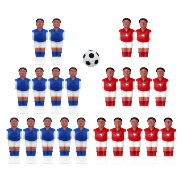 22 pezzi Foosball Men Table Top Top Football Plakers Entertainment