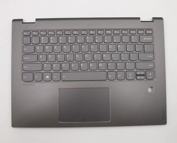 Peças de reposição de laptop Cover C com teclado e touchpad para Lenovo Yoga 520-14IKB 5CB0N67517