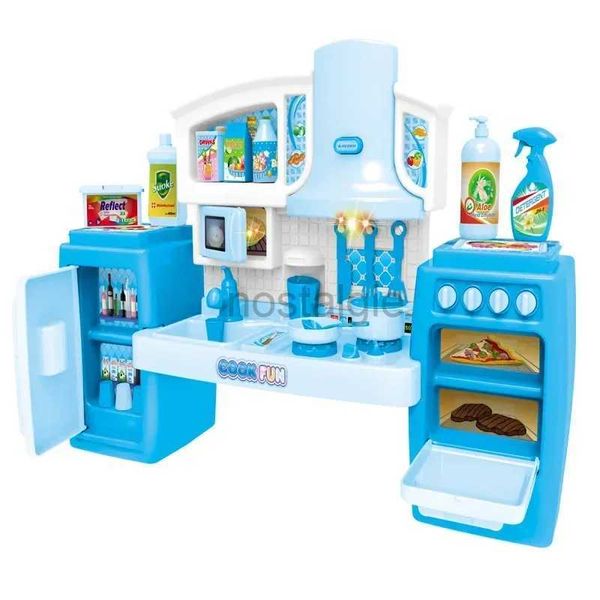 Cucine gioca alimentare giocattolo casa giocattolo 2020 nuovi giocattoli da cucina set musicale e giocattoli da cucina leggera set da cucina giocattoli da cucina per bambini baby finta giocattolo 2443