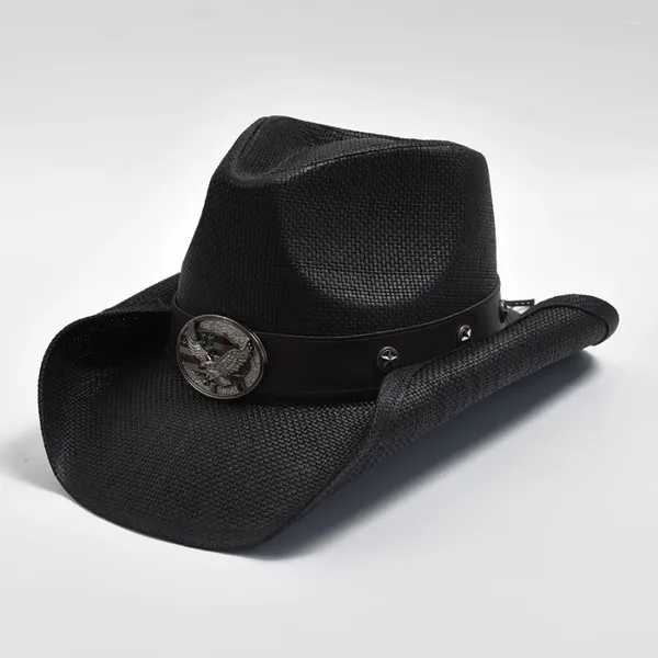 BERETS CAPPO DI COWBOY OCCIDENTE MENATURA CAPPEGNO MENTAGNO MENTATO MENADE MEGNO ASSEGGIATO SOLA SUA SUA GENERLEMIN COWGIRL JAZZA SOMBRERO