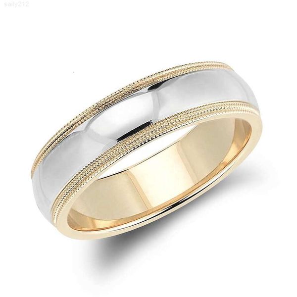 All'ingrosso 2020 Nuovo design 14k Gioielli in oro semplice 14k Ringi nuziale in oro semplice per uomini